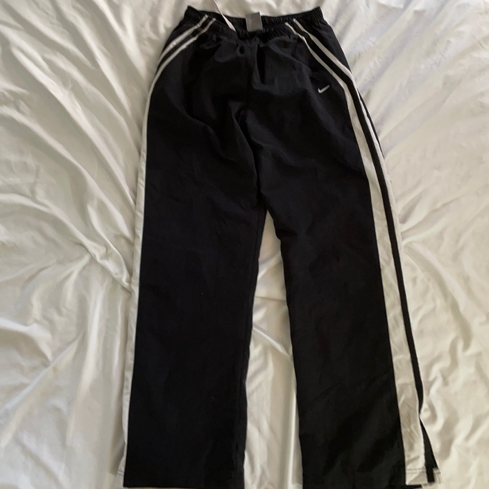 Nike Black and White Kids Sweatpants
